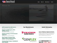Tablet Screenshot of heartlandap.com